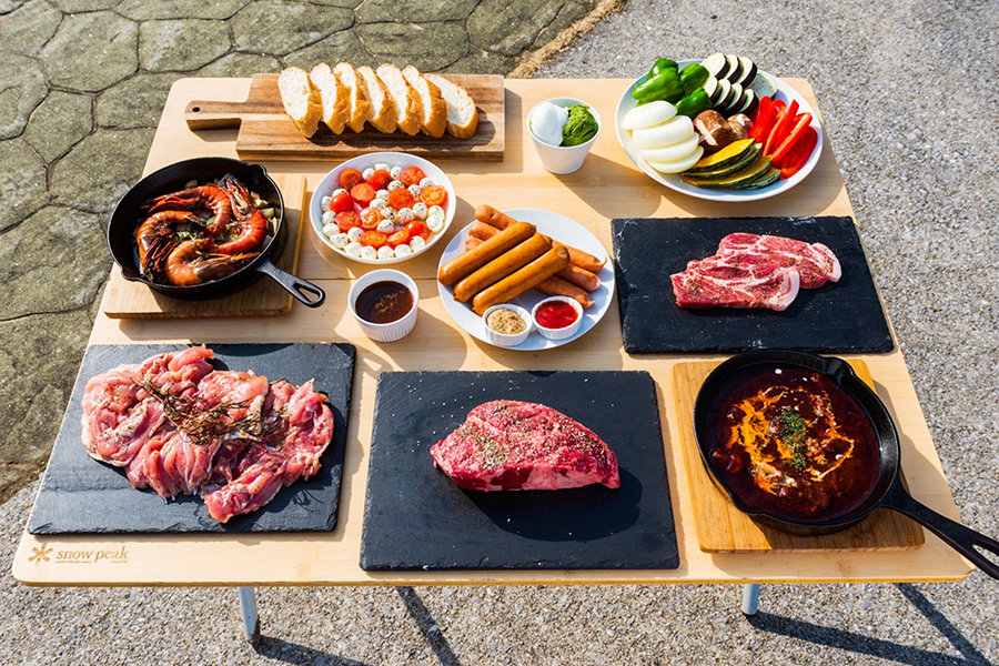 本格グランピングBBQ